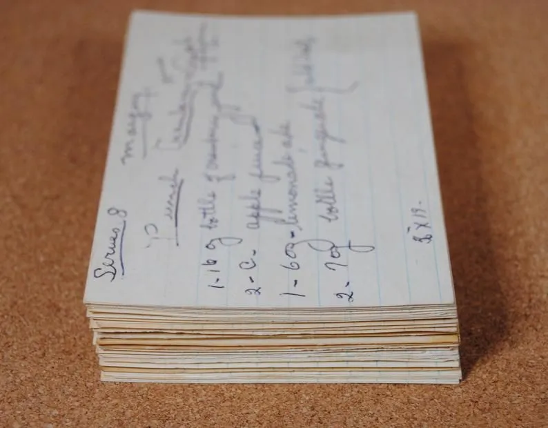 A Pinch of This, A Prayer of That: The Handwritten Recipe Cards That Fed America's Families